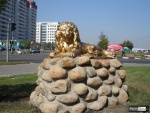 Москва. Жулебино_ Скульптура. Лев