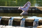 Скульптура. Русалка на реке Дубравенка