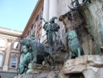 Будапешт _ Скульптуры фонтана Матиаша (фрагмент)