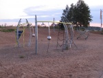 Спортивные и детсткие площадки в парковой зоне