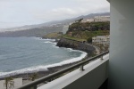 Вид с балкона отеля на море