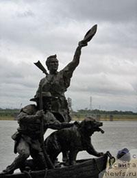 На набережной С-Louis'штат Миссури.