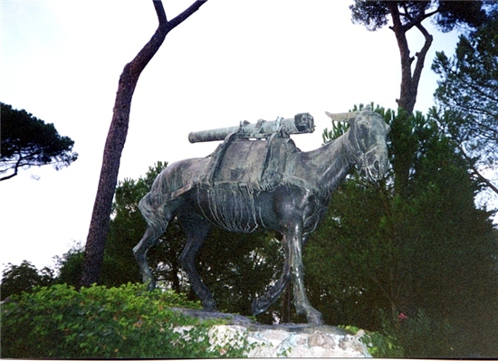 Рим. Памятник ослу
