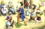 silly-cat-parade-artist-signed-alfred-mainzer-eugen-hurtong-28839