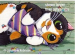 calico-cat_ACEO_party-over